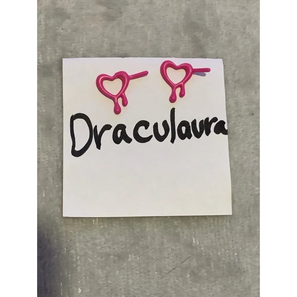 Monster High Ghouls Rule Draculaura Doll Earrings Replacement Parts